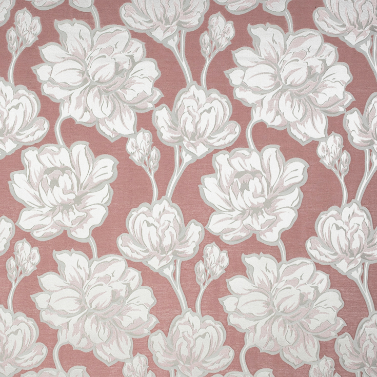 Amelia Ash Rose Fabric by Fibre Naturelle