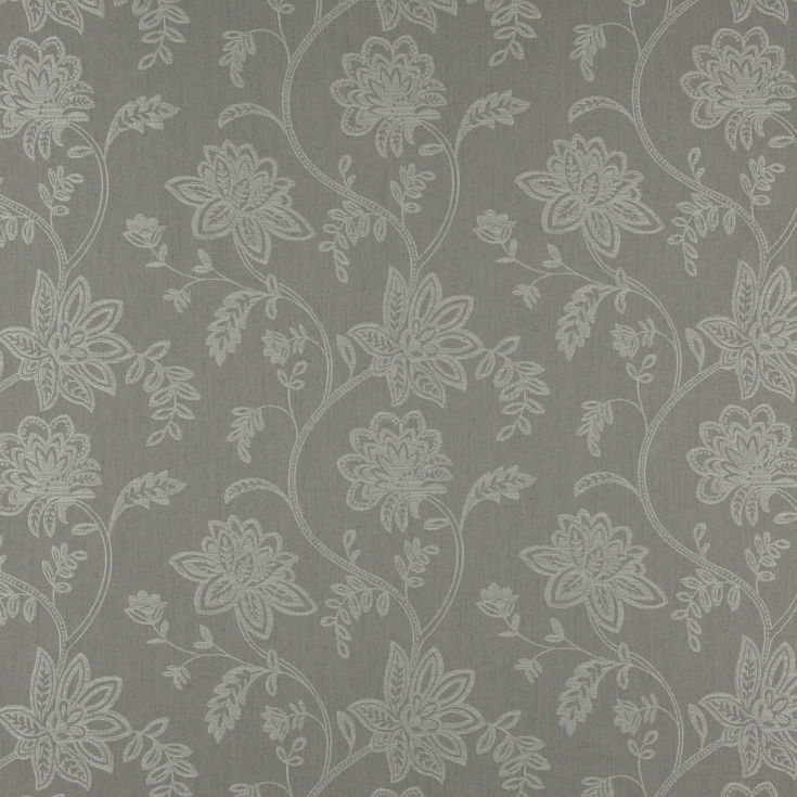 Glamour Pewter Fabric by Fibre Naturelle