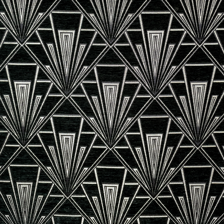 Gatsby Erte Fabric by Fibre Naturelle