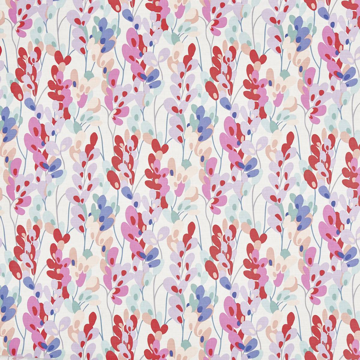 Twirl Raspberry Fabric by Prestigious Textiles