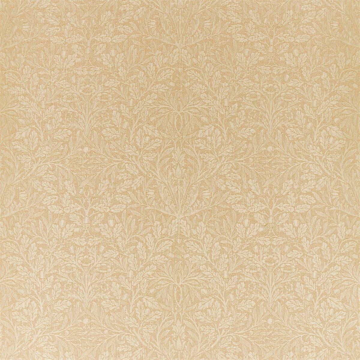 Morris Acorn Ochre Fabric by William Morris & Co.