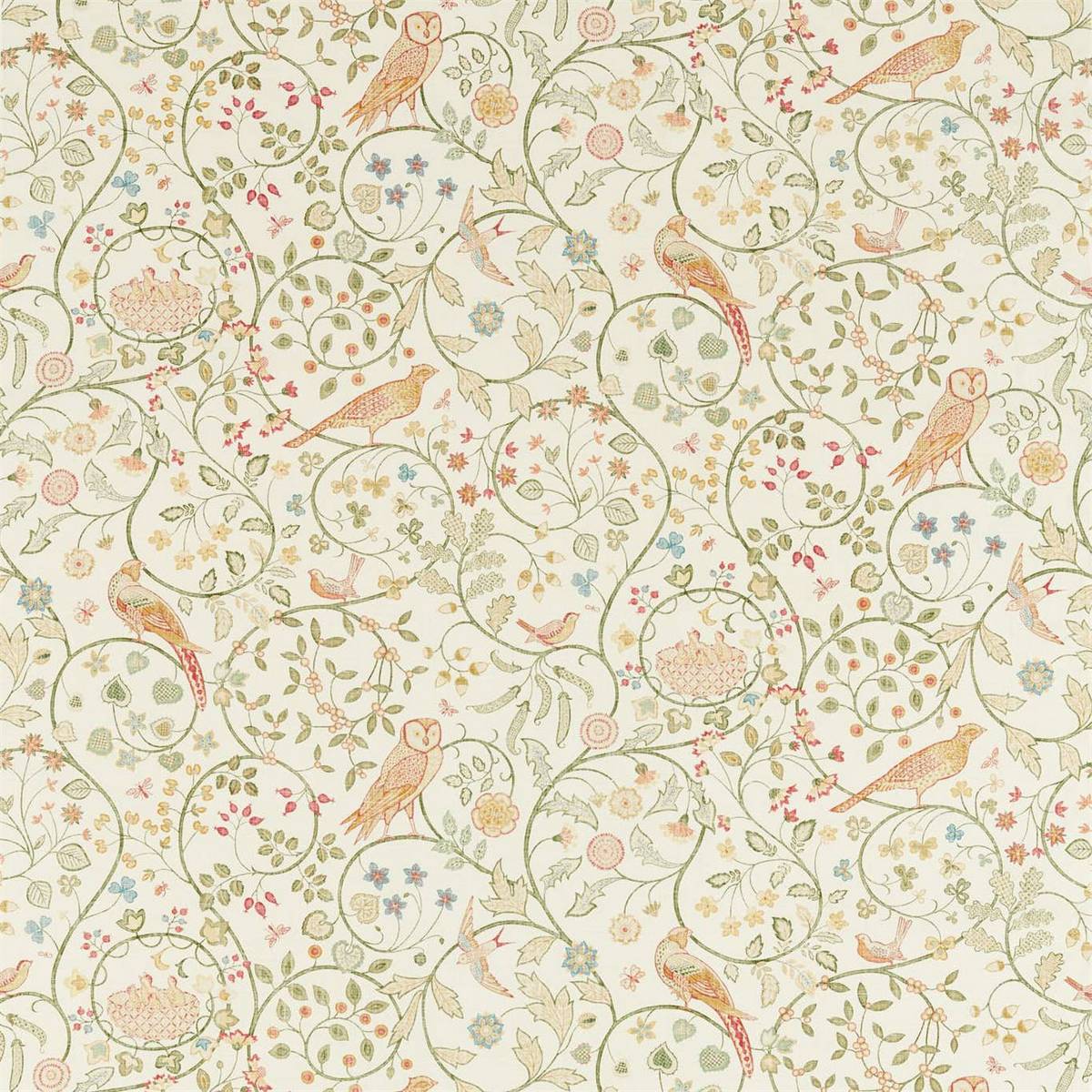 Newill Chintz Fabric by William Morris & Co.