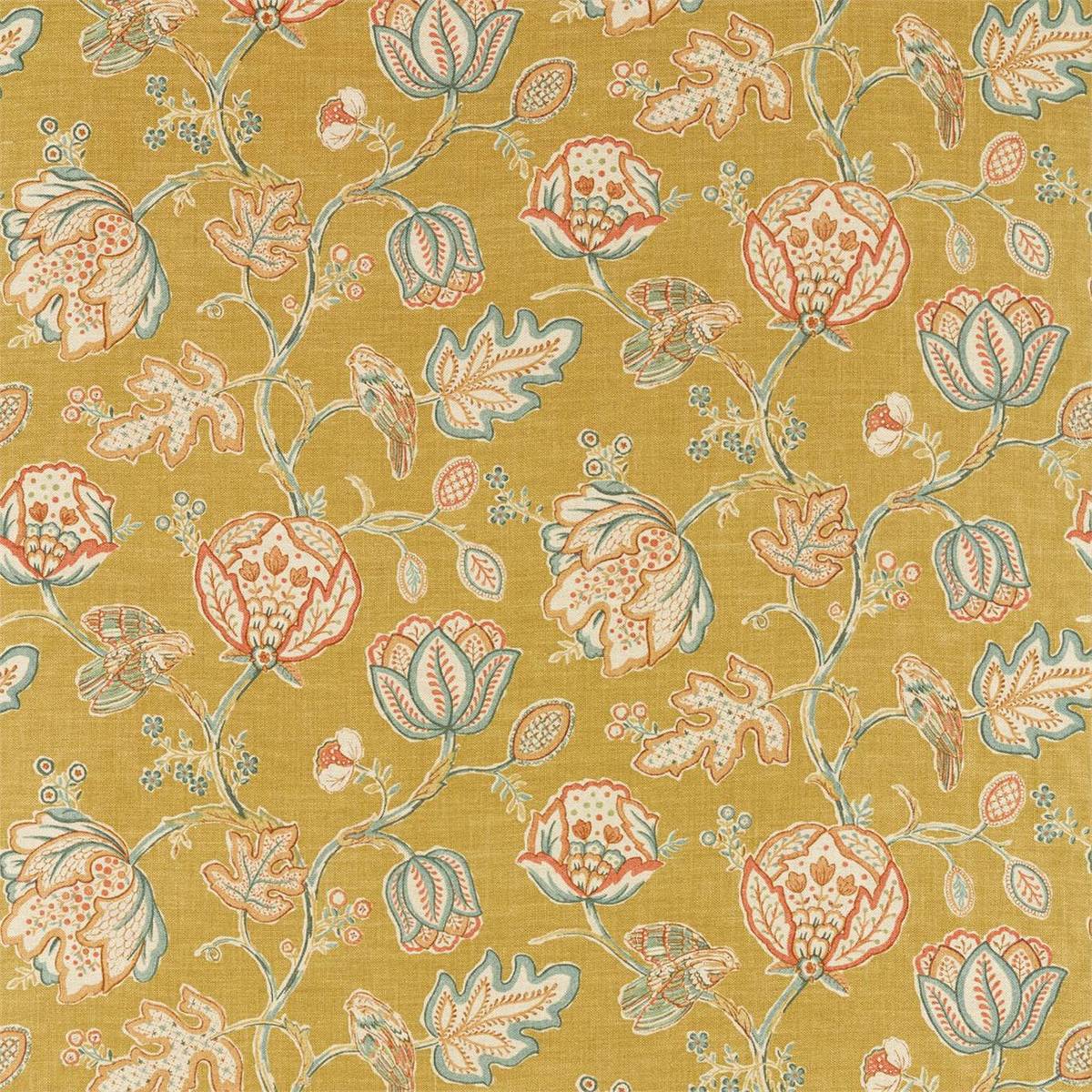 Theodosia Saffron Fabric by William Morris & Co.