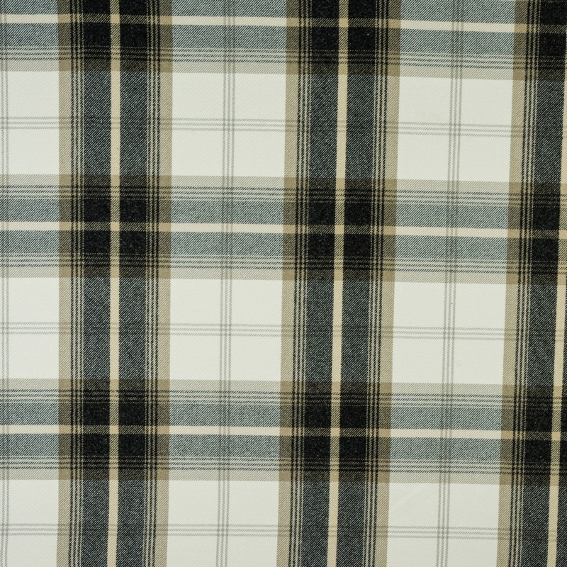 Balmoral Charcoal Fabric by Porter & Stone