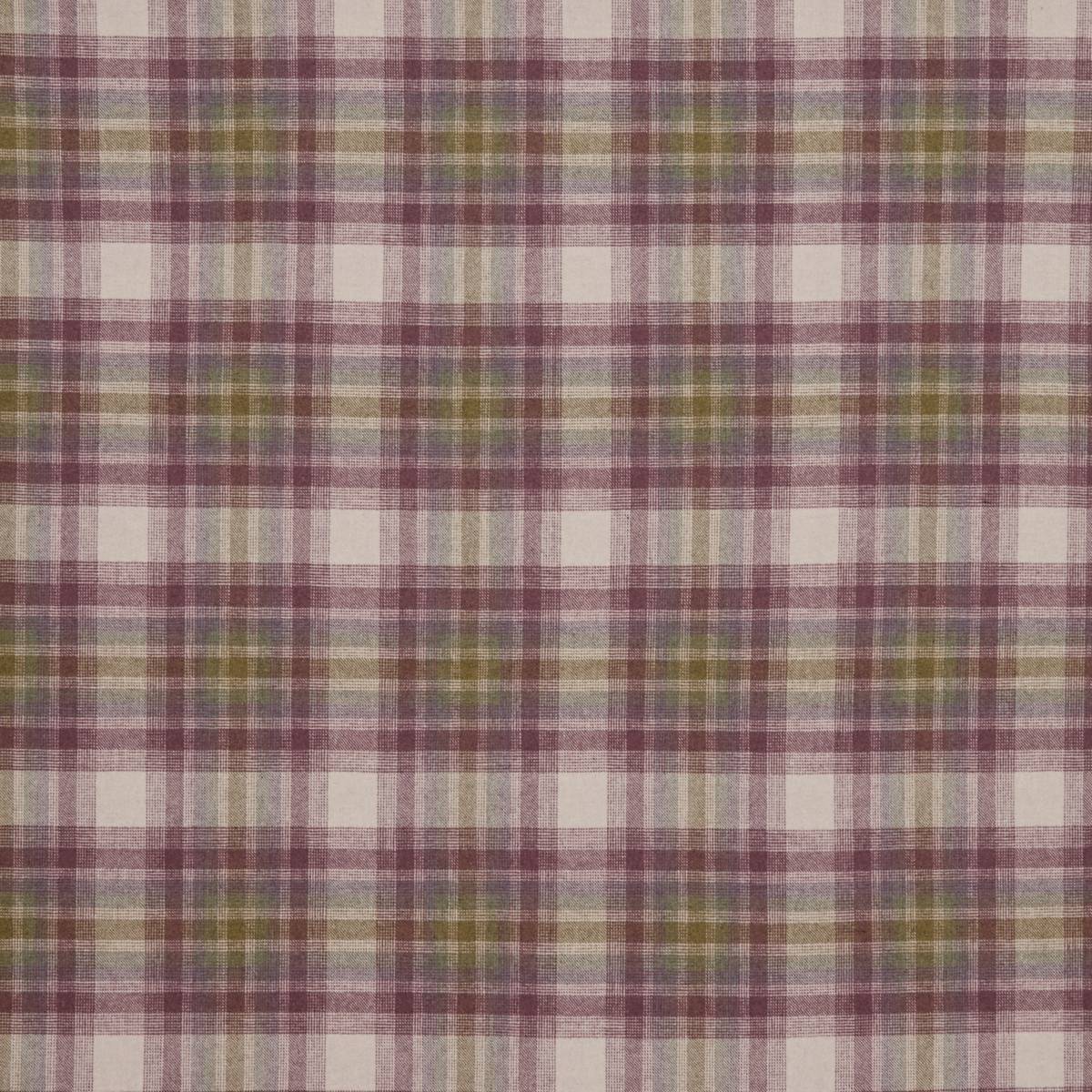 Fair Isle Foxglove Fabric by iLiv
