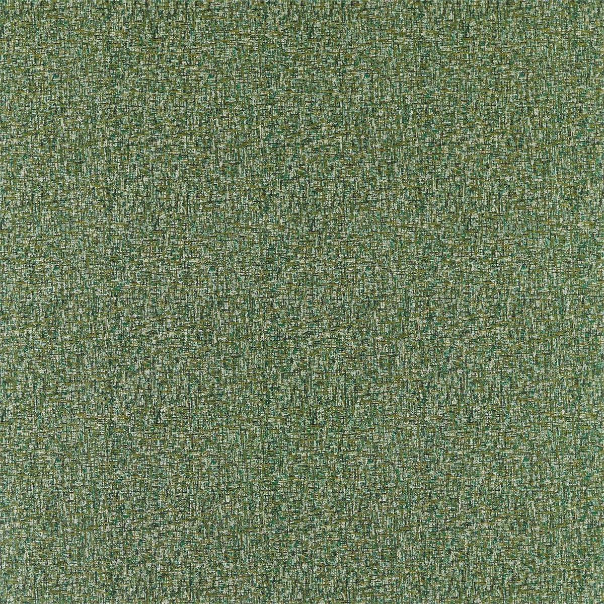 Nickel Bottle Green/Zest Fabric by Harlequin