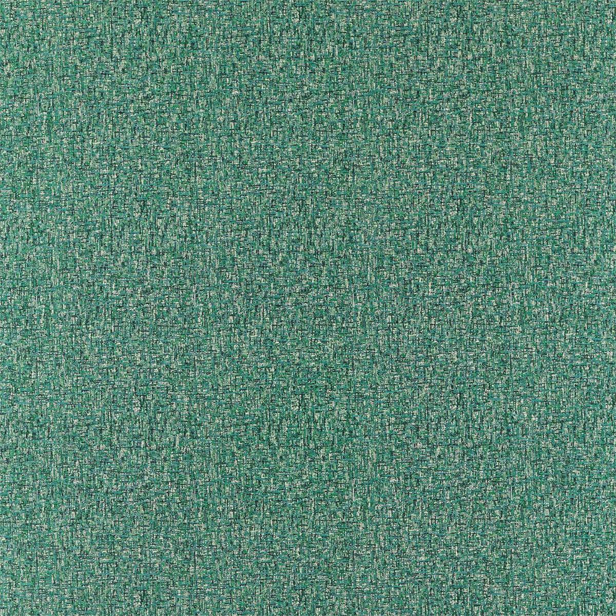 Nickel Emerald/Marine Fabric by Harlequin