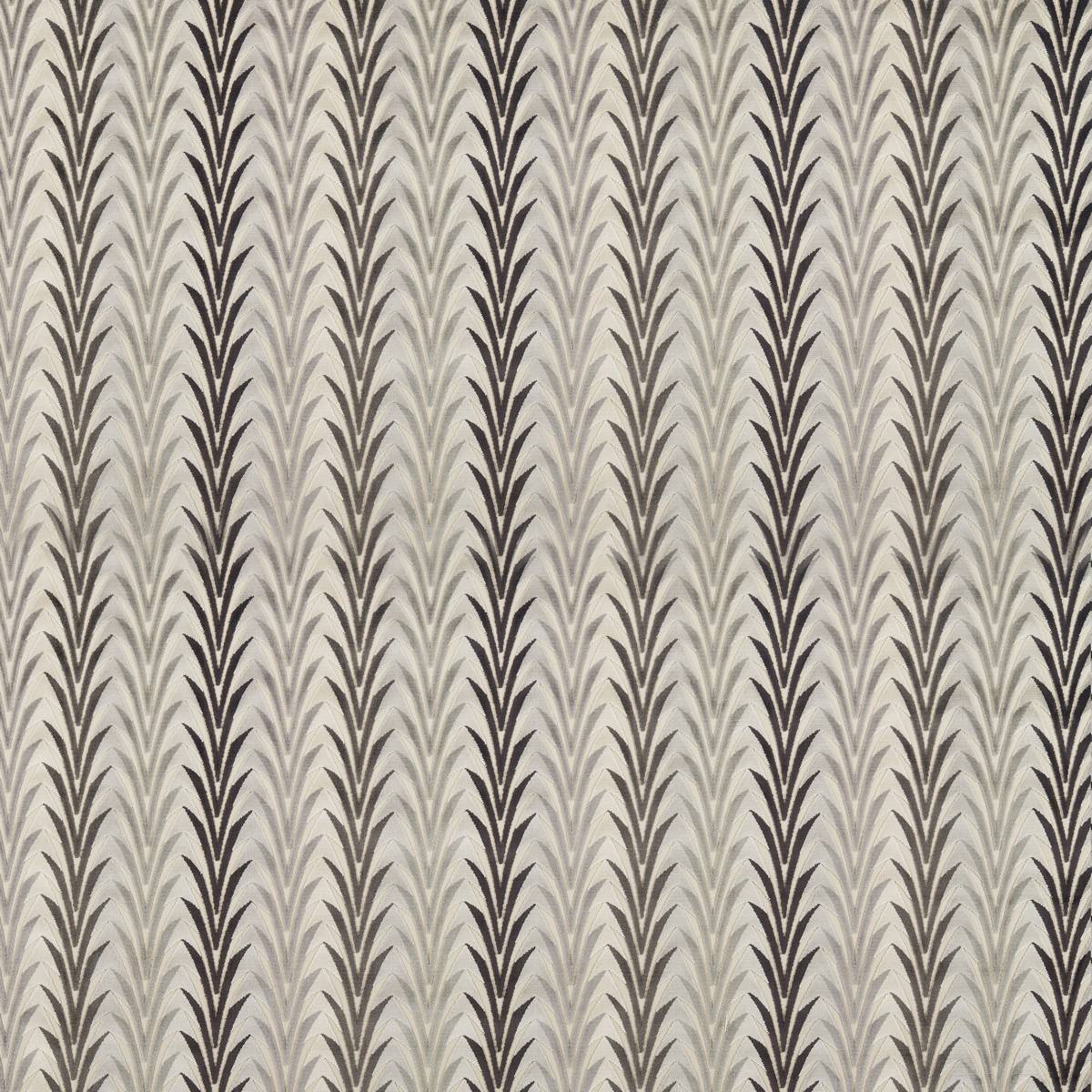 Velika Charcoal/Platinum/Silver Fabric by Harlequin
