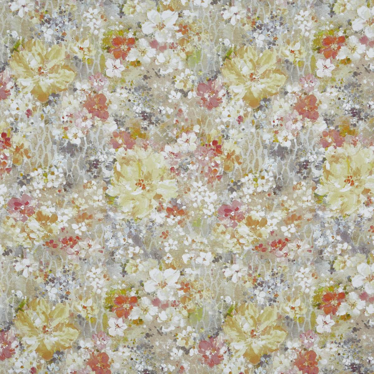 Giverney Sienna Fabric by Prestigious Textiles