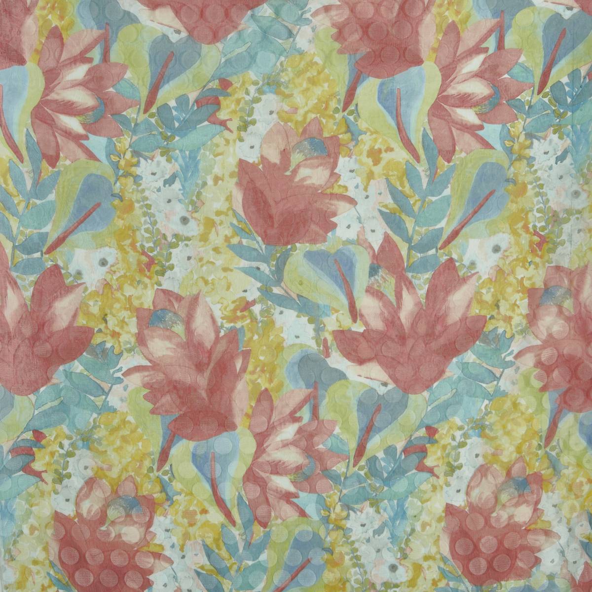 Waterlily Pastel Fabric by Prestigious Textiles
