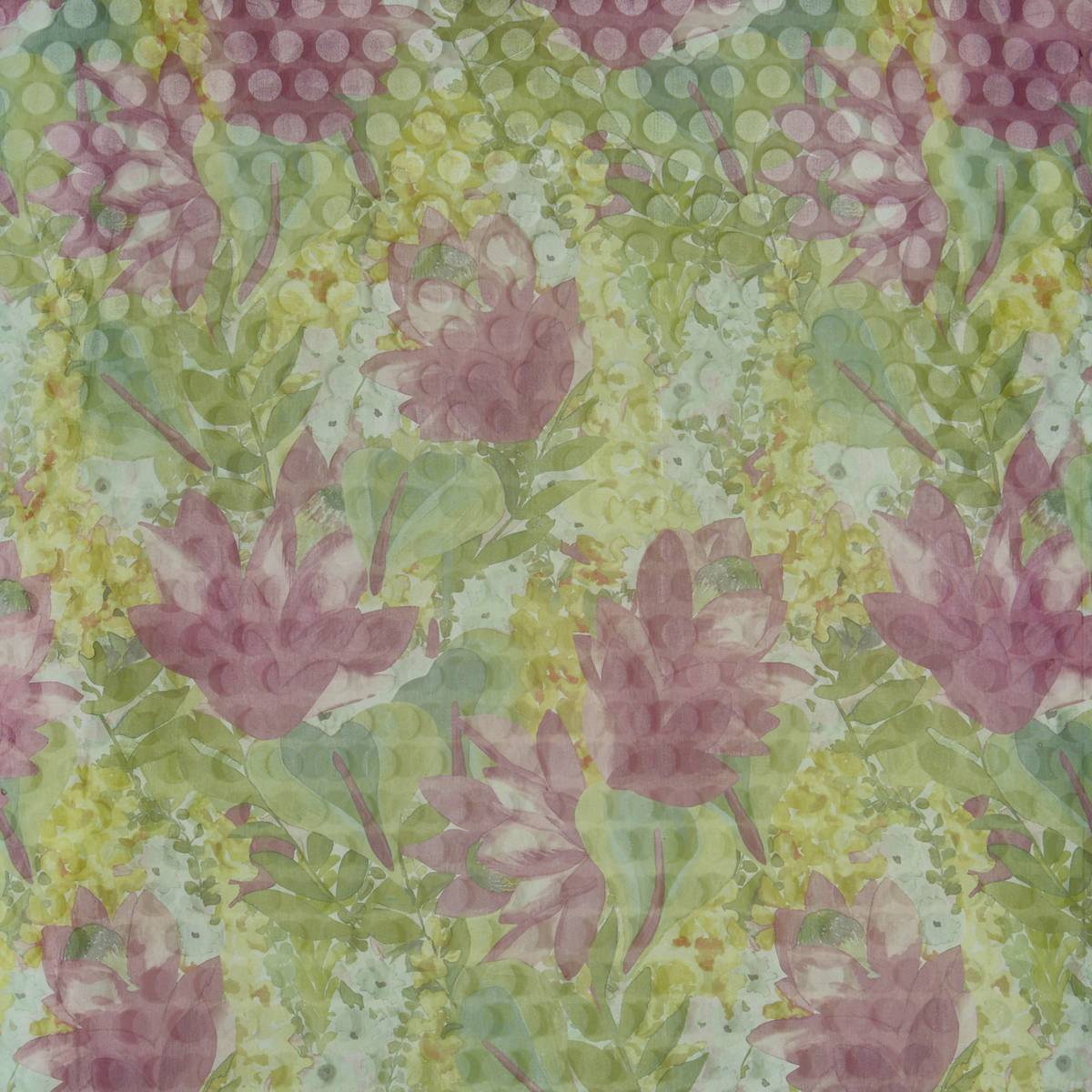 Waterlily Springtime Fabric by Prestigious Textiles