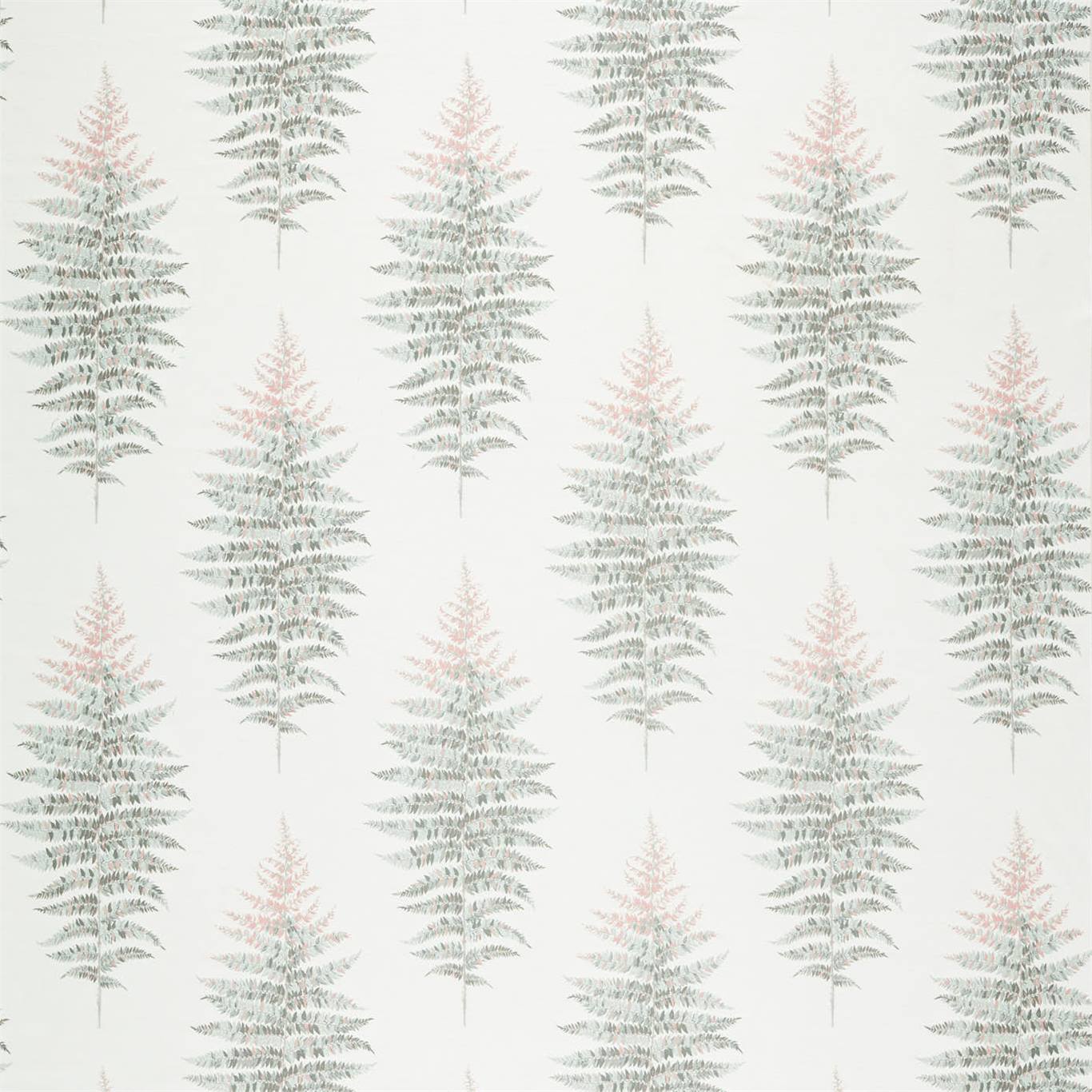 Fernery Weave Orchid Grey Fabric by Sanderson