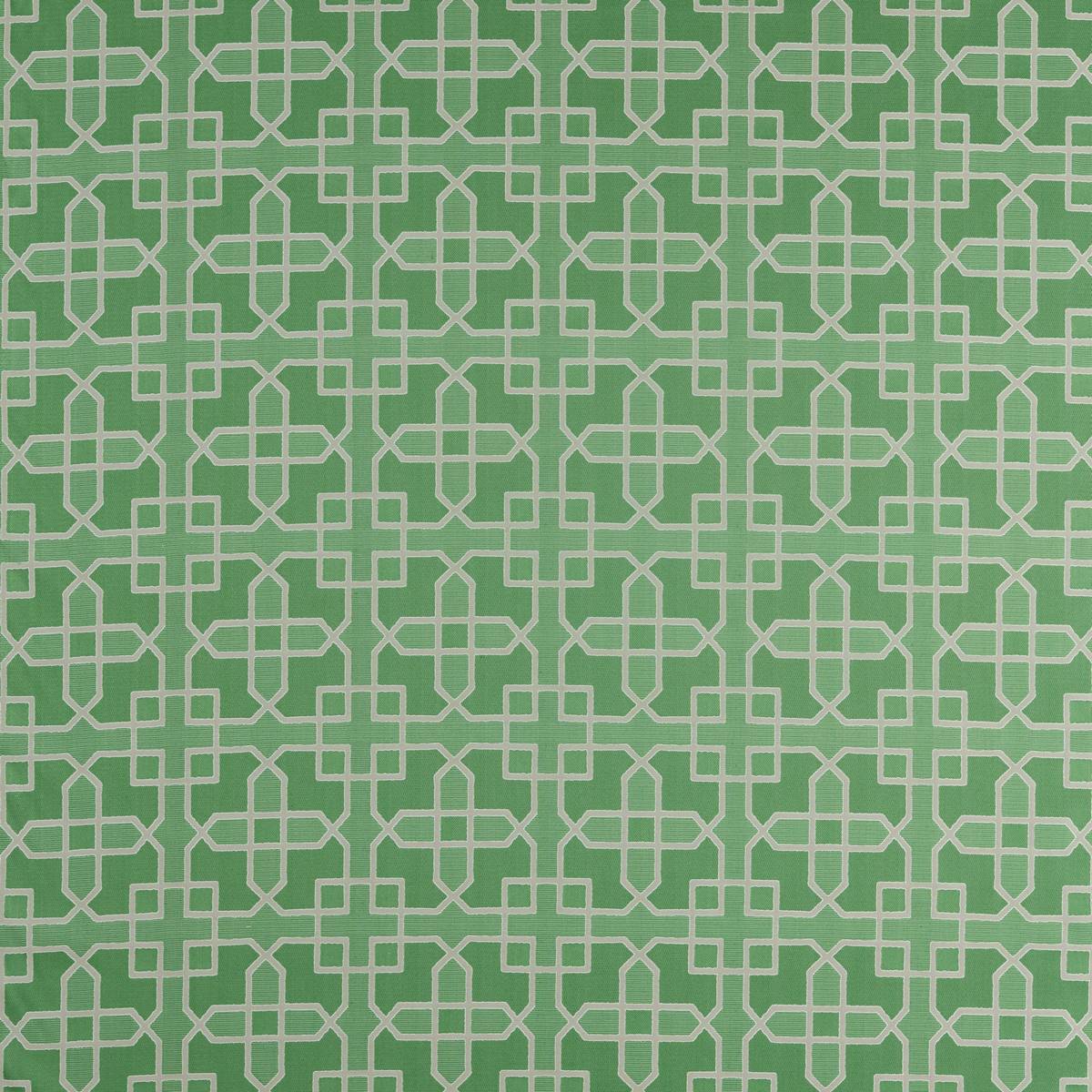 Hampton Weave Botanical Green Fabric by Sanderson