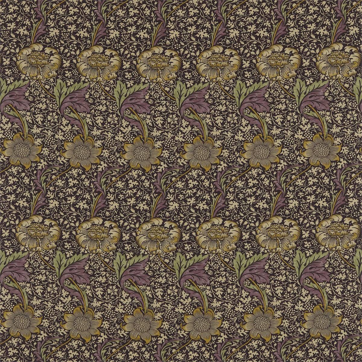 Kennet Grape/Gold Fabric by William Morris & Co.