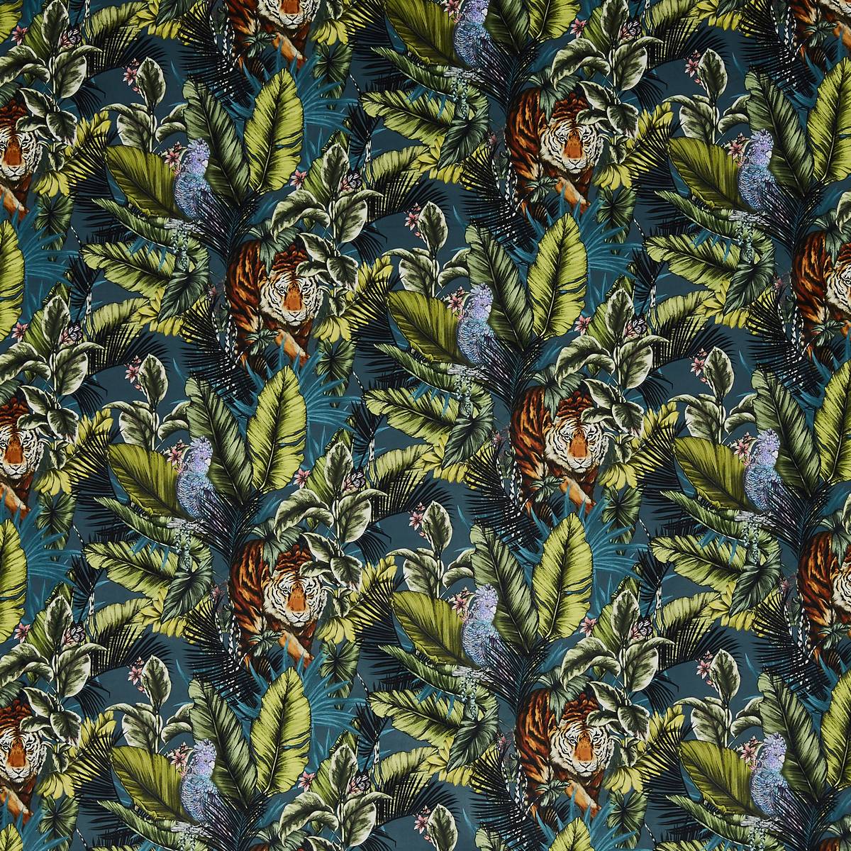 Bengal Tiger Twilight Fabric by Prestigious Textiles