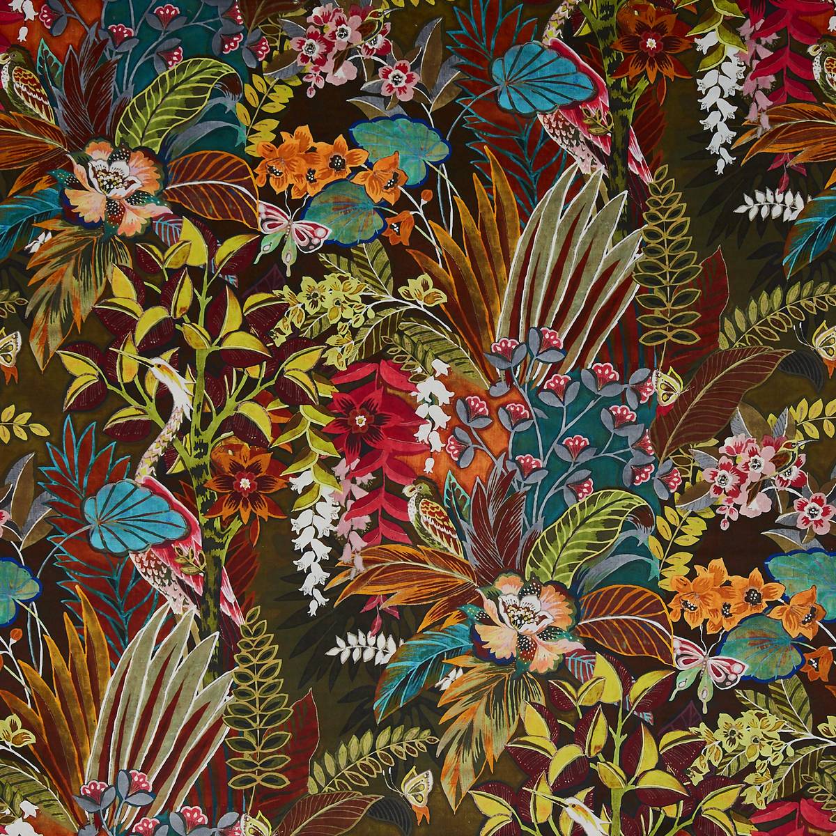 Hidden Paradise Calypso Fabric by Prestigious Textiles
