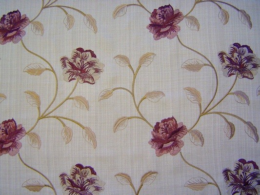 Jasmine Plum Fabric by Prestigious Textiles