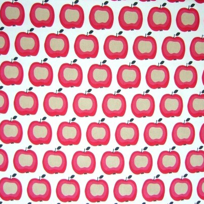 Pomme White Fabric by Prestigious Textiles