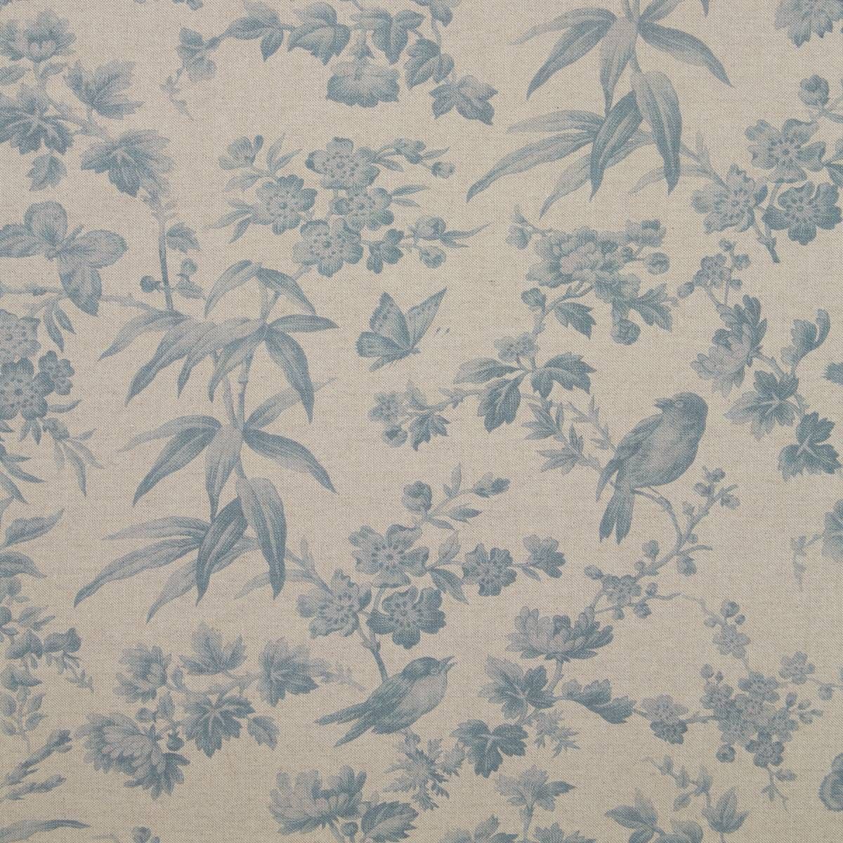 Amelia Seafoam Linen Fabric by Clarke & Clarke