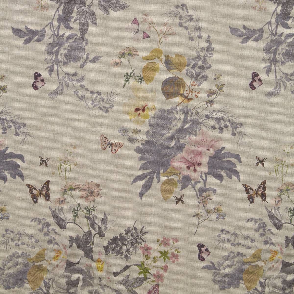 Botanical Bouquet Linen Fabric by Clarke & Clarke