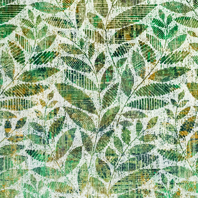 Chloe Emerald Fabric by Fibre Naturelle