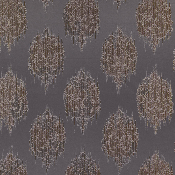Palace Pewter Fabric by Fibre Naturelle