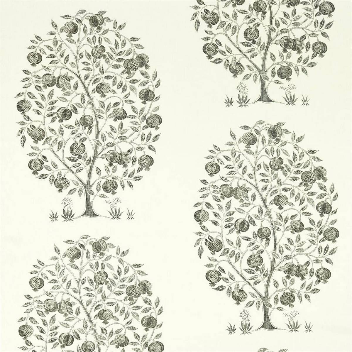 Anaar Tree Charcoal Fabric by Sanderson