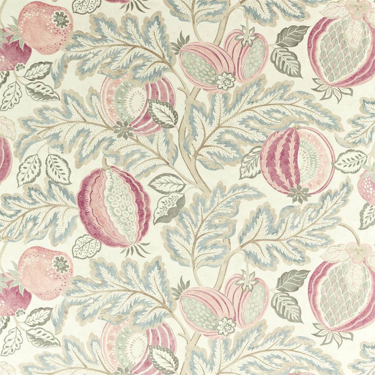 Cantaloupe Blush/Dove Fabric by Sanderson