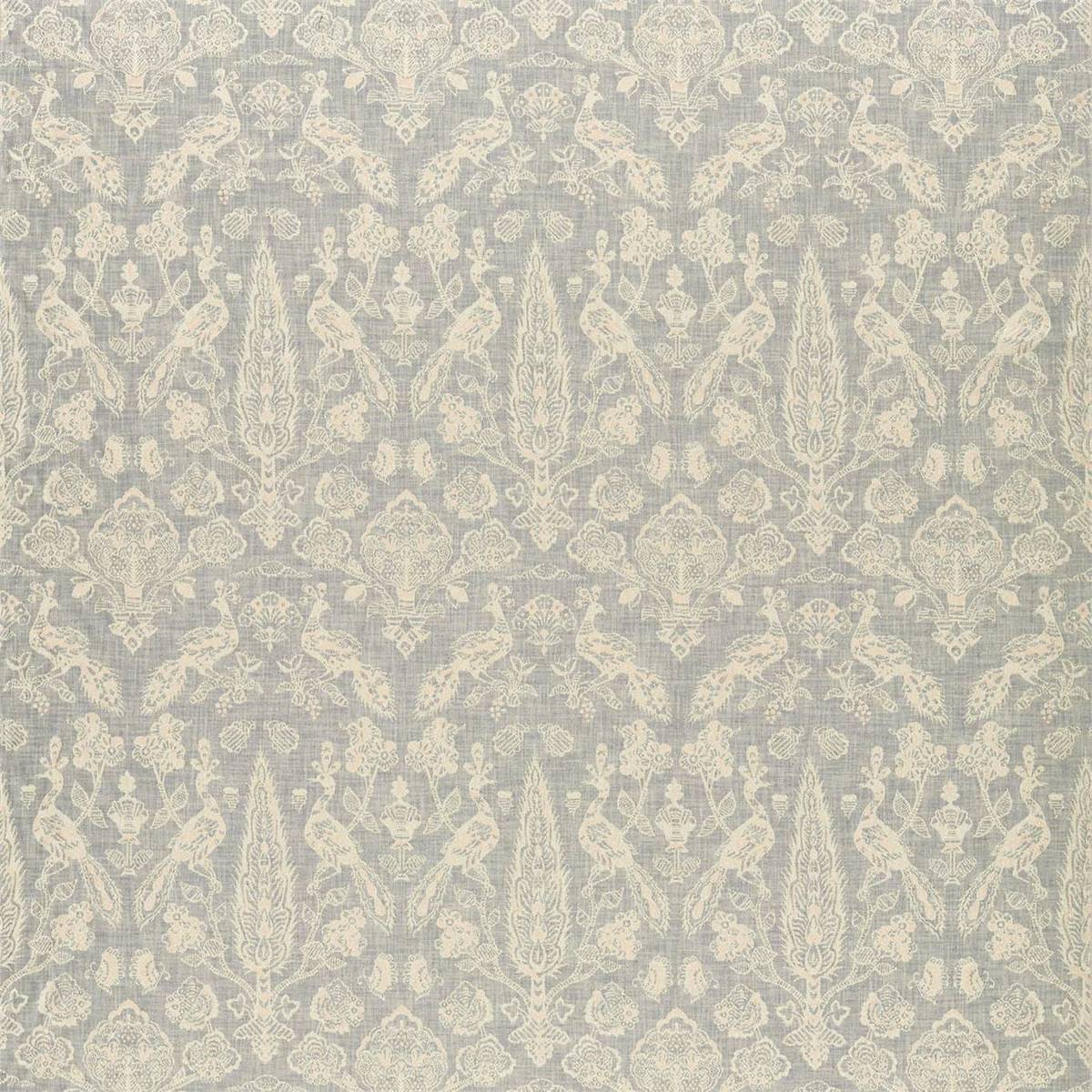 Tamizart Slate/Blush Fabric by Sanderson