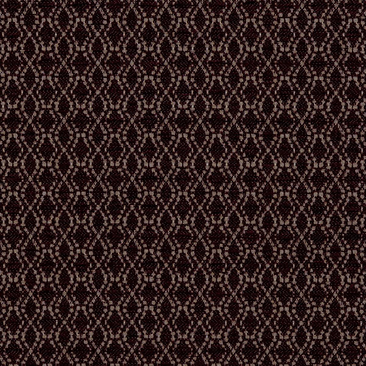 Mottram Mulberry Fabric by Fryetts