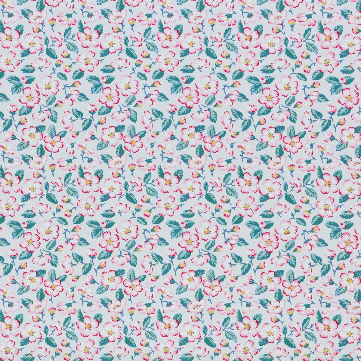 Climbing Blossom Blush Fabric by Cath Kidston