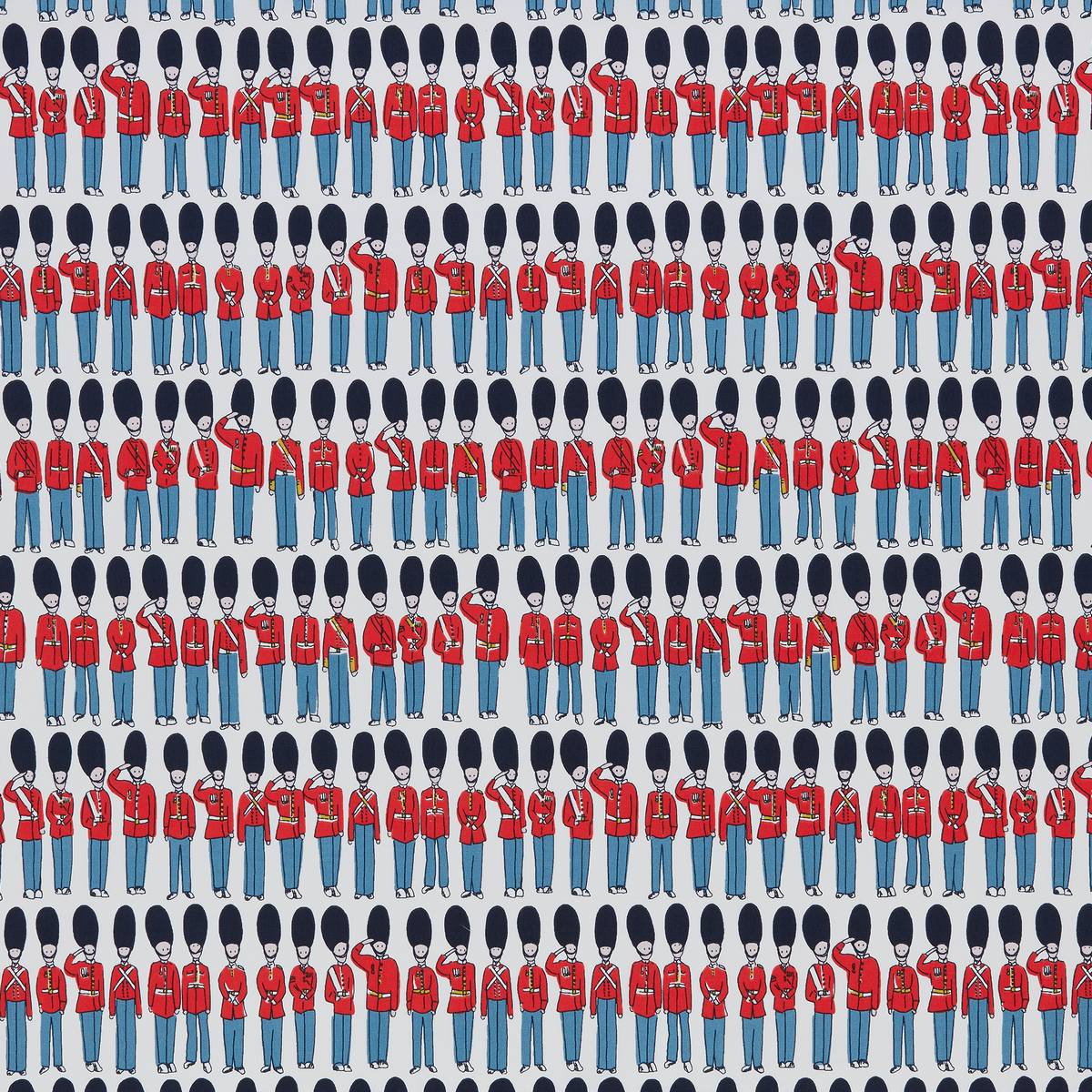 London Guards Multi Fabric by Cath Kidston