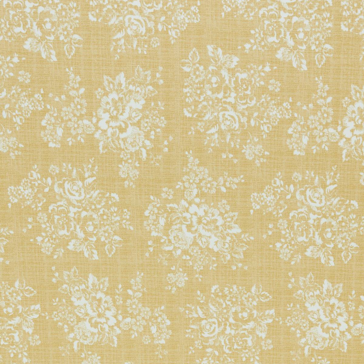Washed Rose Ochre Fabric by Cath Kidston