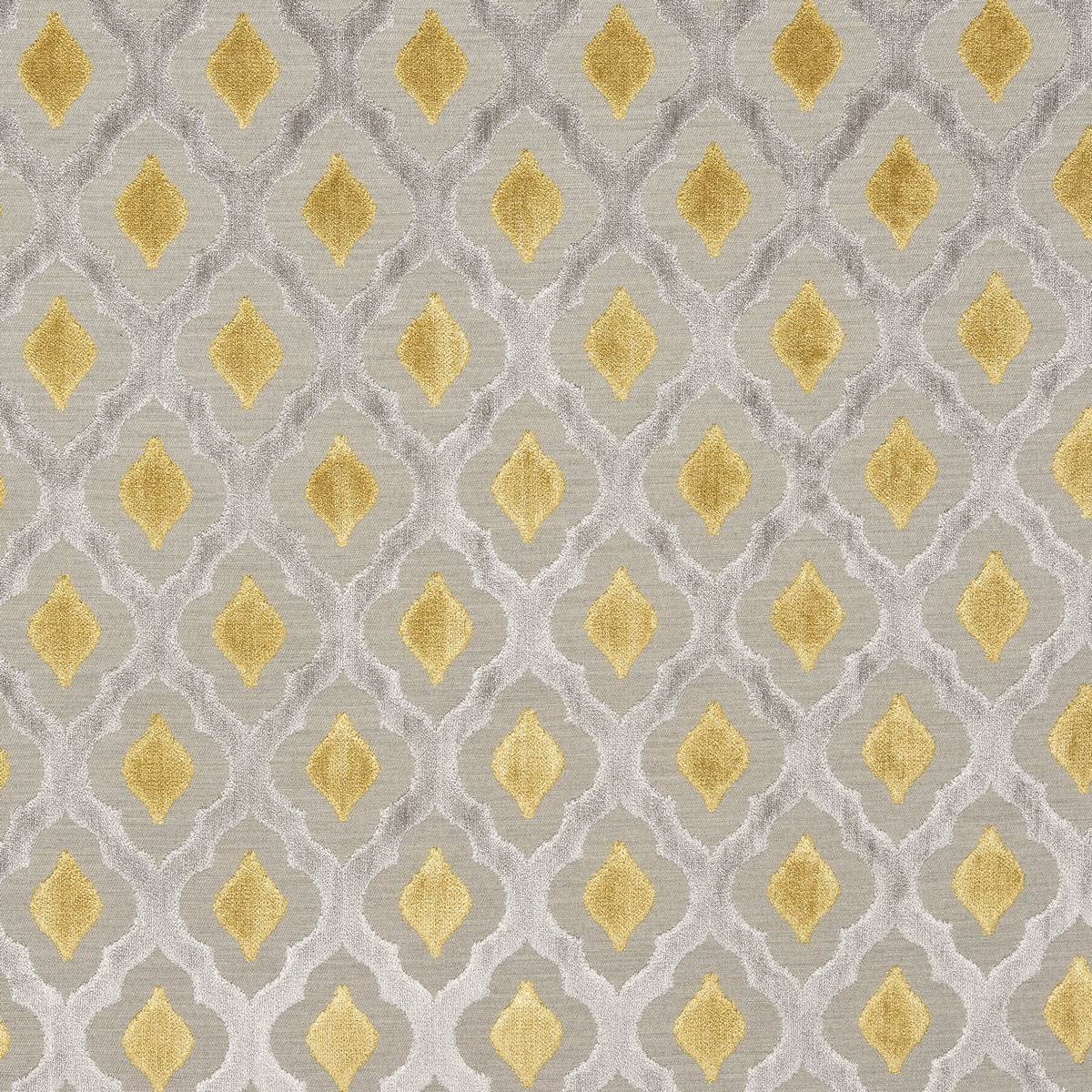 Assisi Ochre Fabric by Porter & Stone