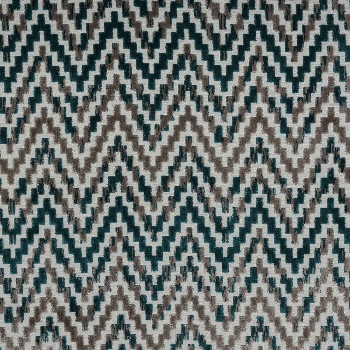 San Remo Teal Fabric by Porter & Stone