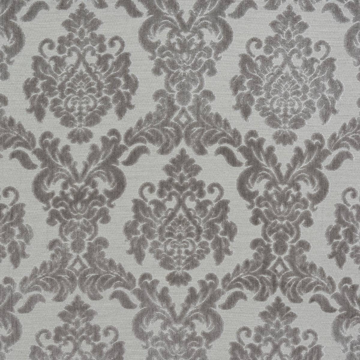 Tuscania Silver Fabric by Porter & Stone