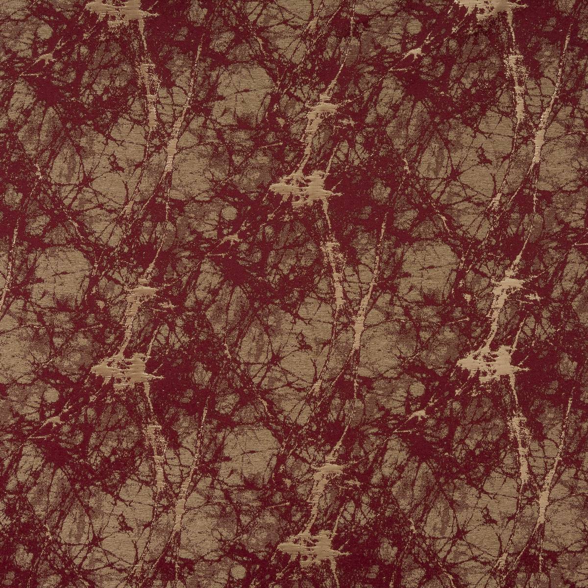 Lava Rosso Fabric by Porter & Stone