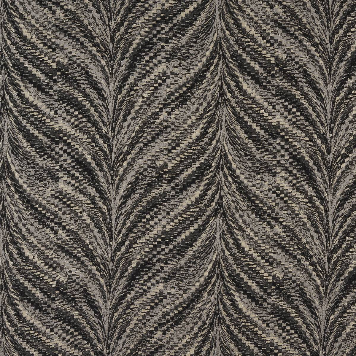 Luxor Charcoal Fabric by Porter & Stone