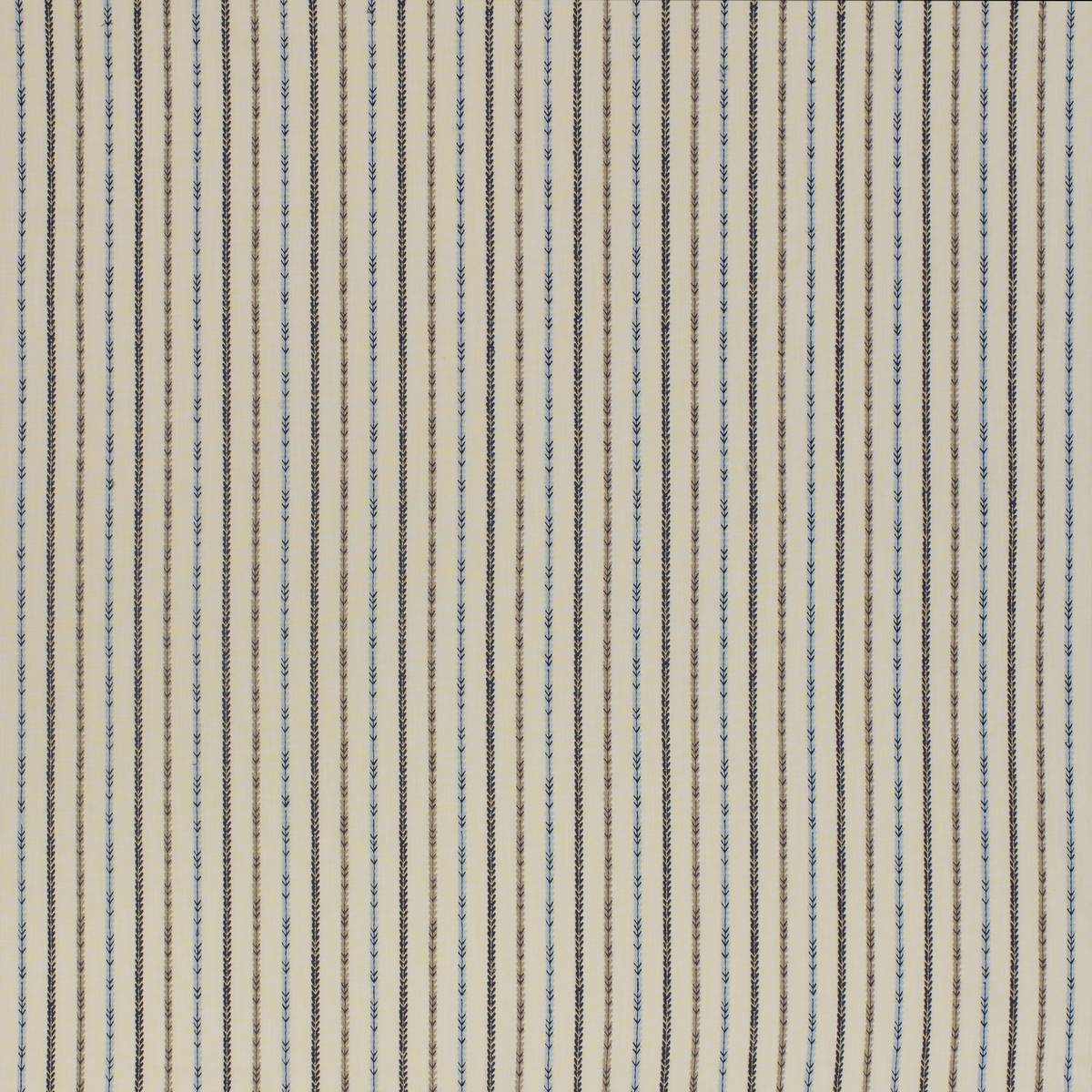 Maya Stripe Indigo Fabric by Porter & Stone