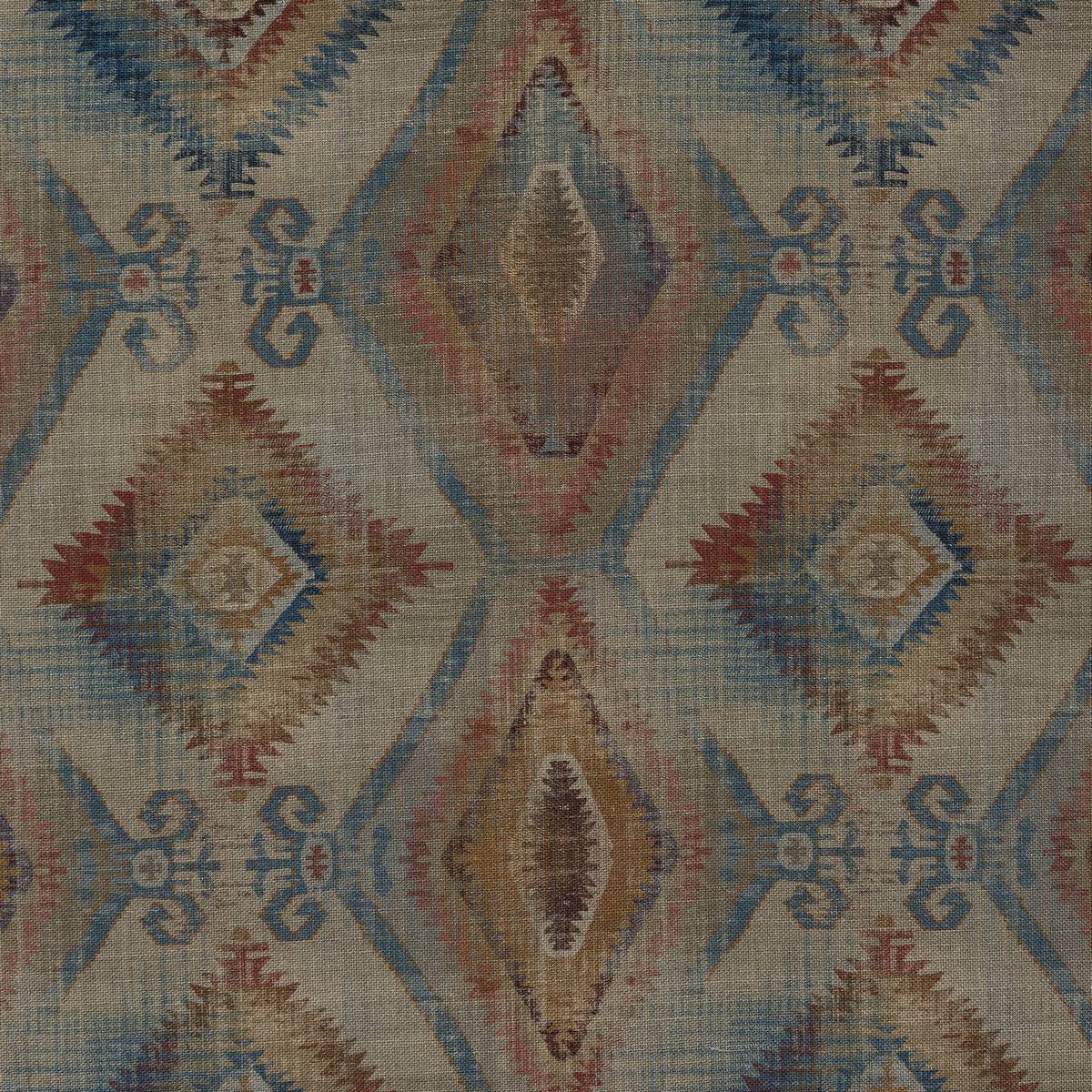 Santa Cruz Teal Fabric by Porter & Stone