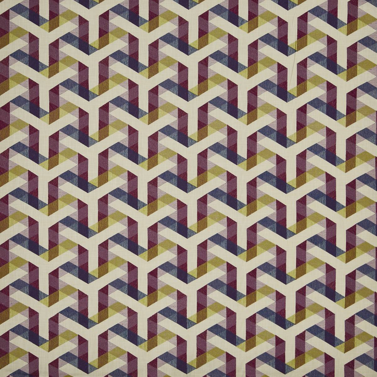 Kuba Amethyst Fabric by Prestigious Textiles