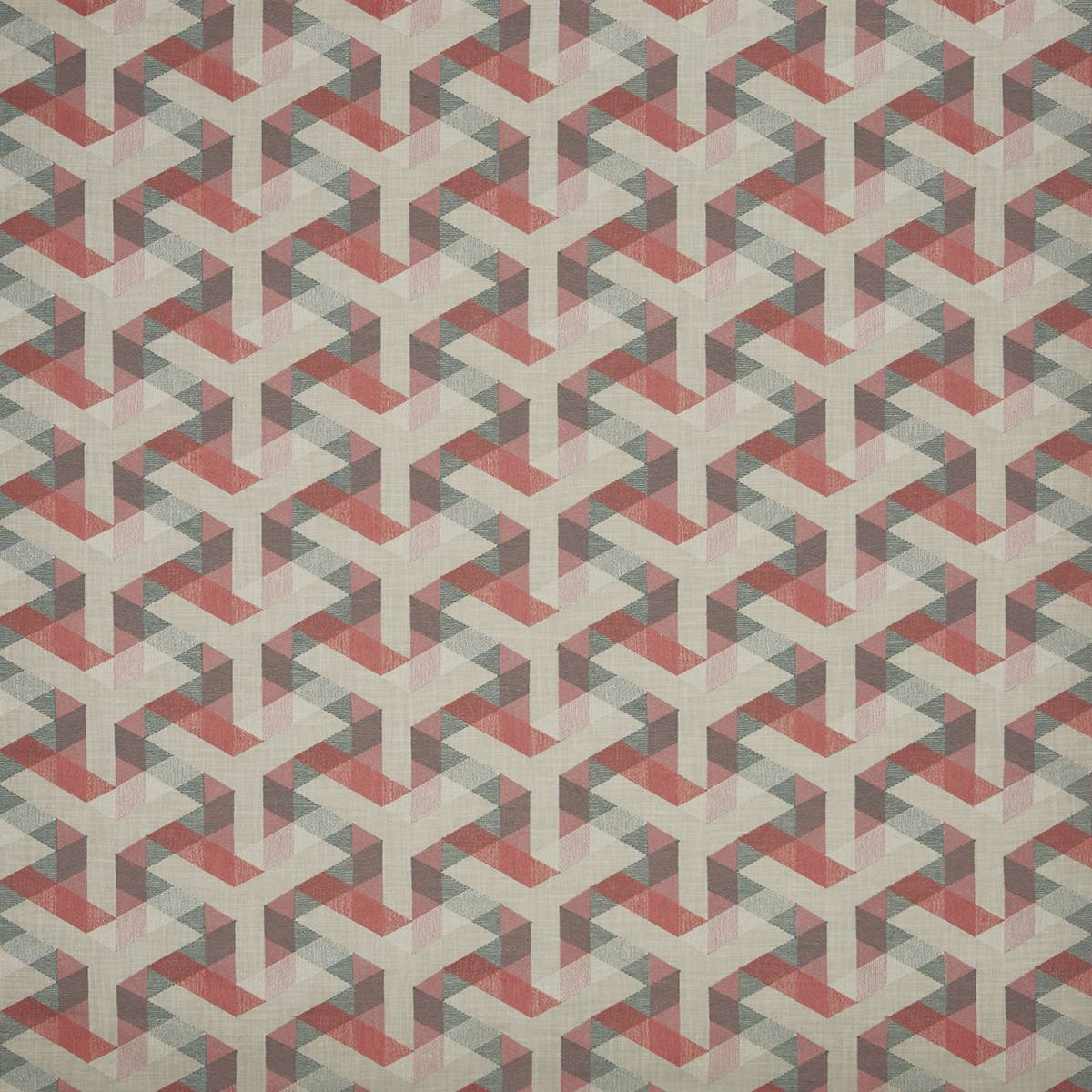 Kuba Coral Fabric by Prestigious Textiles