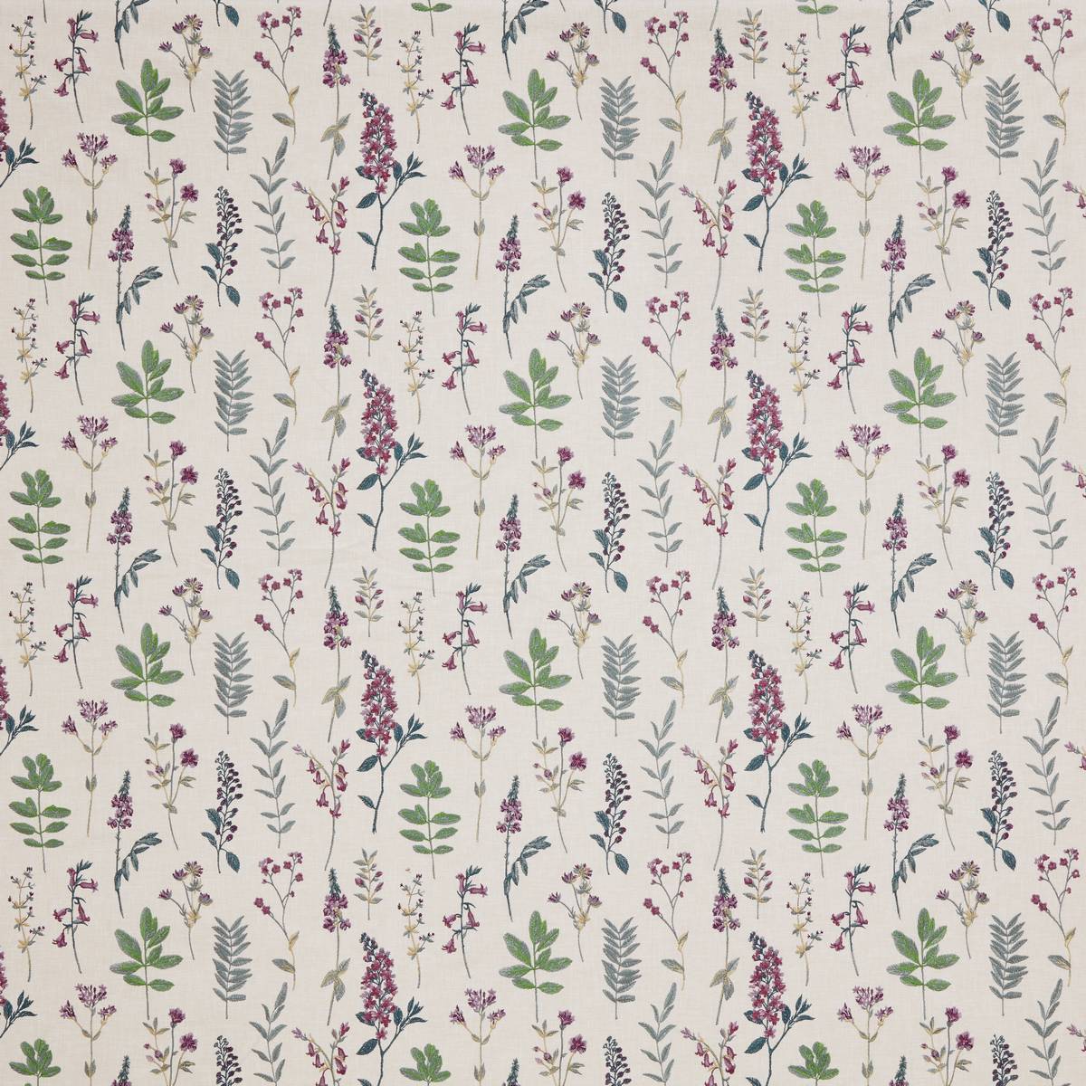 Cottage Garden Rosella Fabric by iLiv