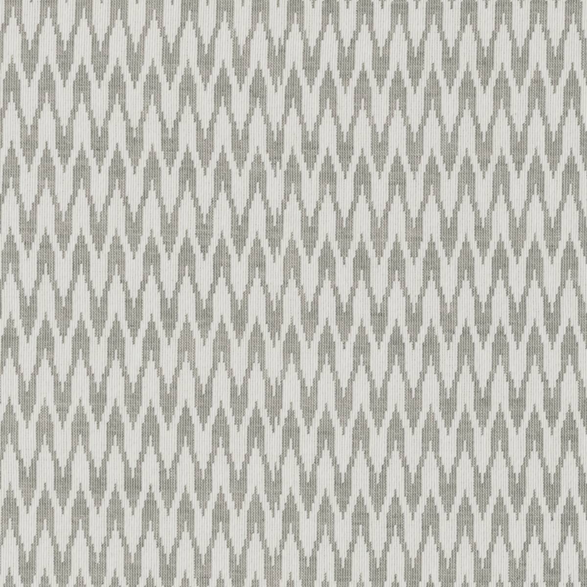 Apex Silver Fabric by Clarke & Clarke