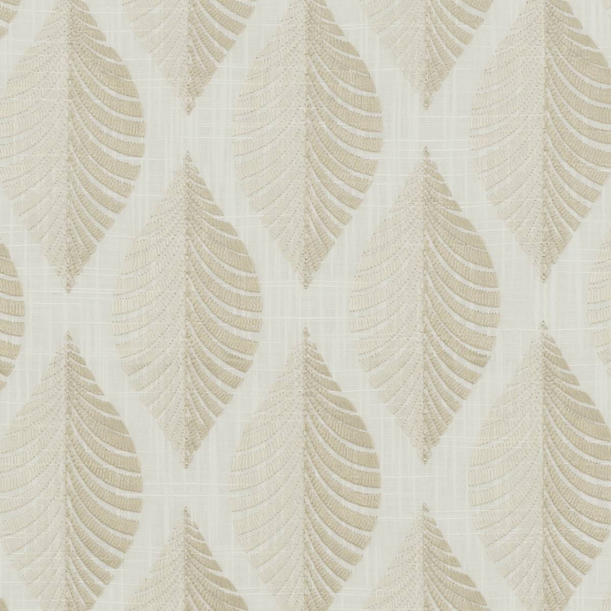 Aspen Ivory/Linen Fabric by Clarke & Clarke
