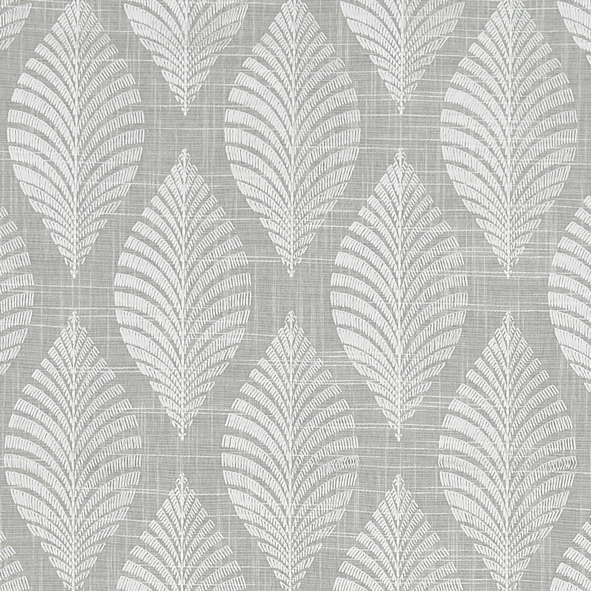 Aspen Silver Fabric by Clarke & Clarke