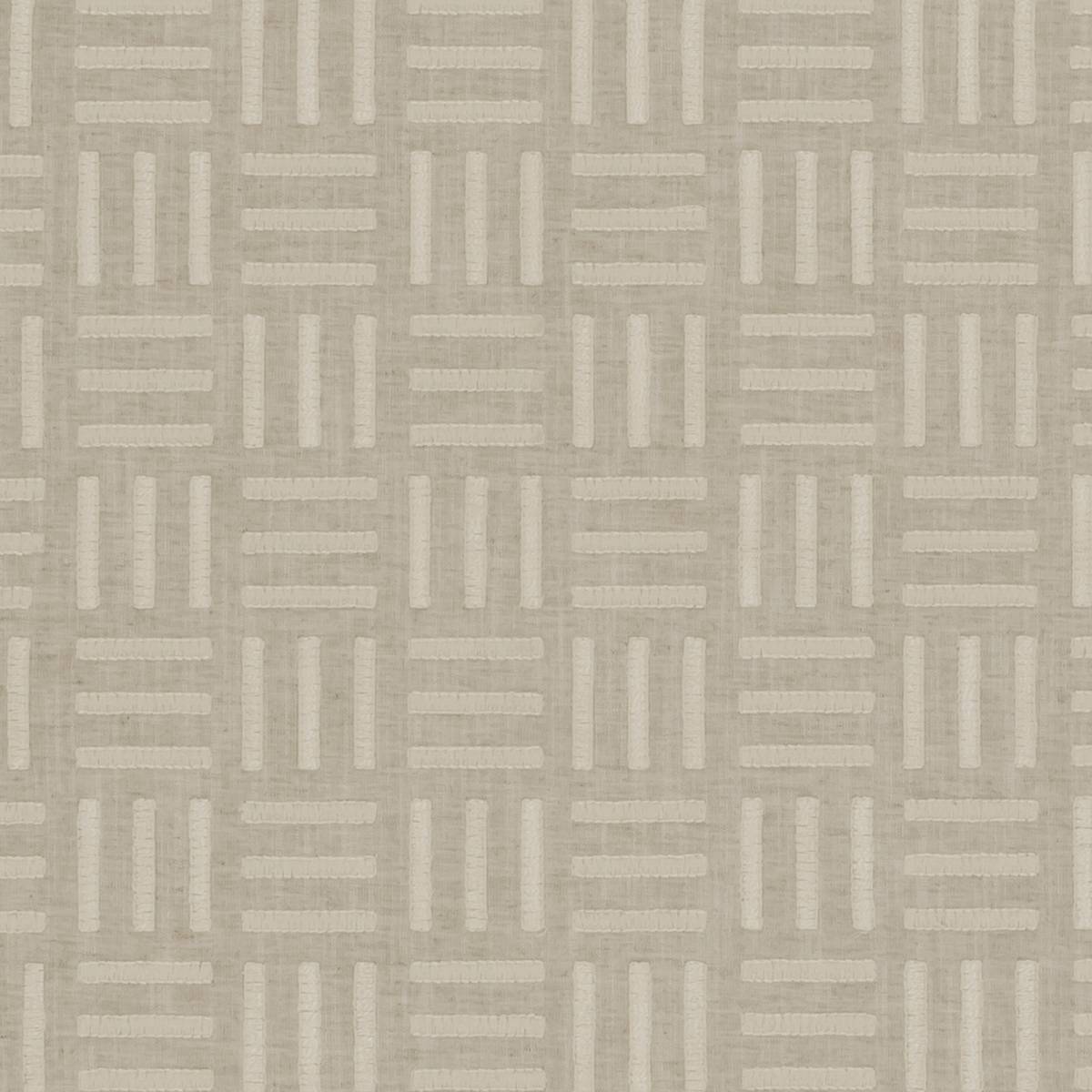 Parallel Linen Fabric by Clarke & Clarke