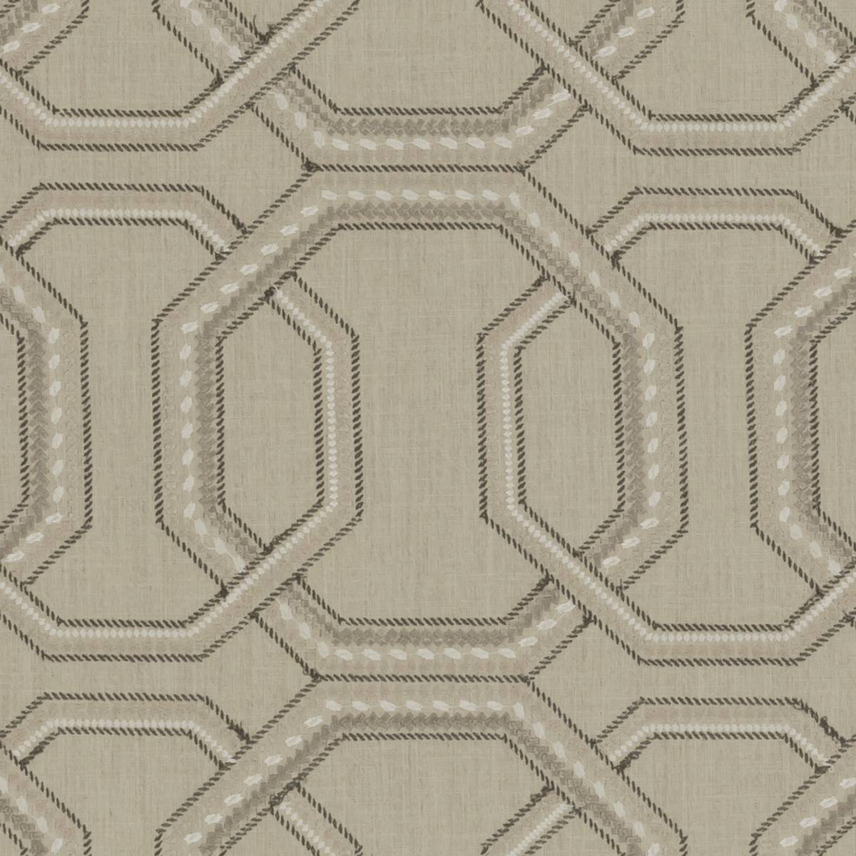 Repeat Linen Fabric by Clarke & Clarke