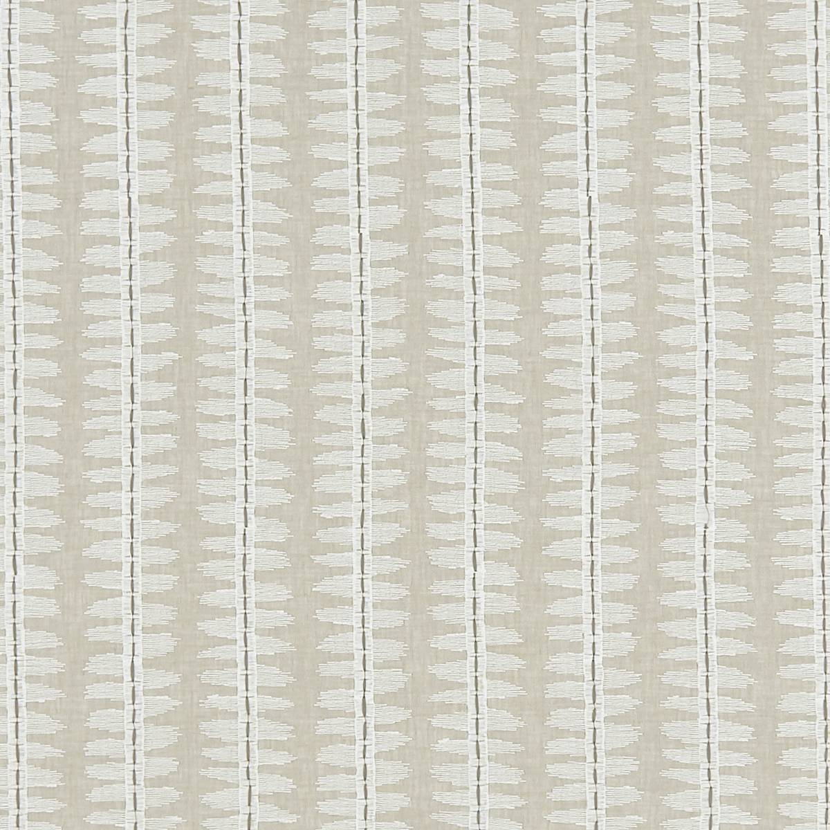 Risco Silver Fabric by Clarke & Clarke