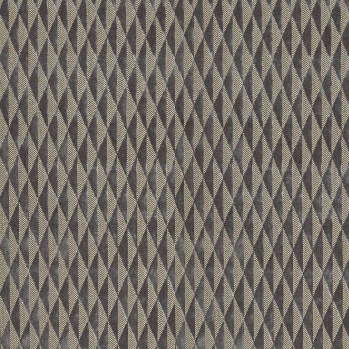 Irradiant Pewter Fabric by Harlequin
